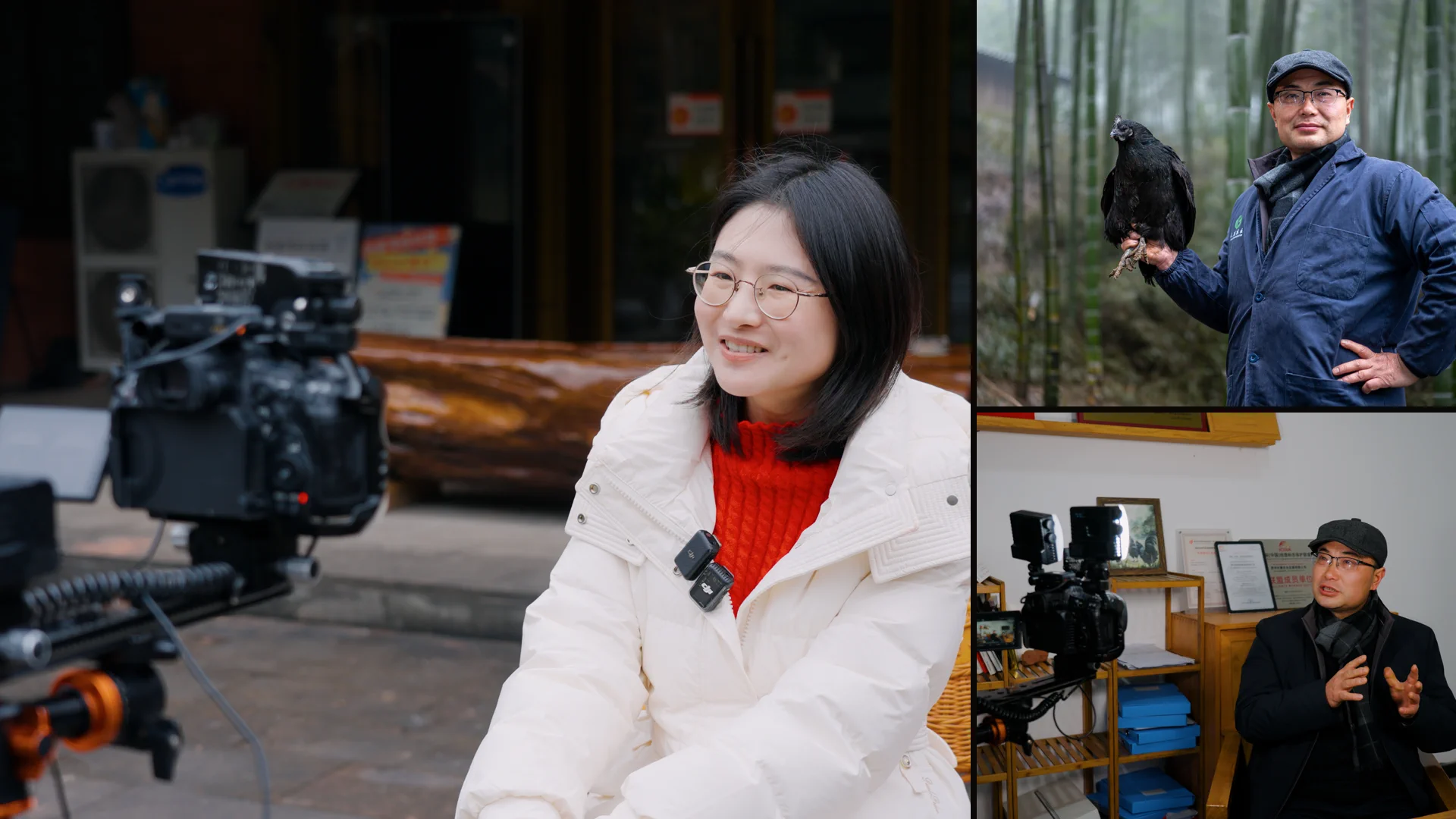 Real people filmed at conversational distance for the VR180 series Within Reach